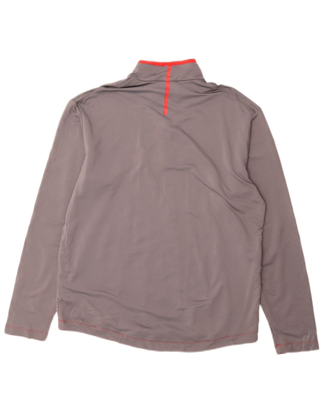 Męski dres Nike Dri Fit z zamkiem błyskawicznym i dużymi szarymi paskami