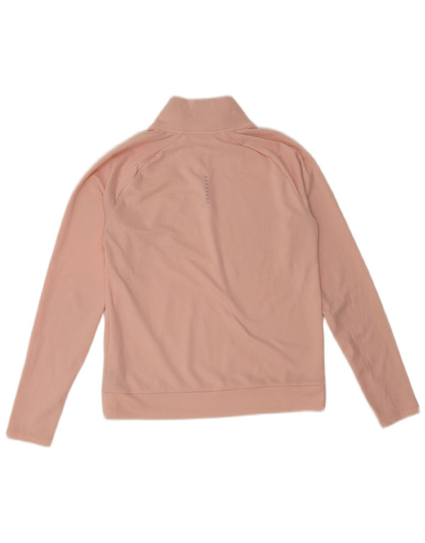 Damski dres Nike Oversize z grafiką i zamkiem błyskawicznym na szyi, UK 6 XS, różowy