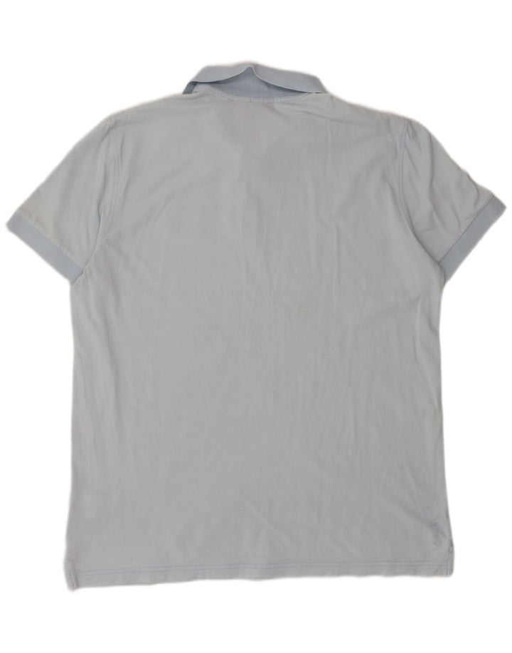 Męska koszulka polo Hugo Boss 2XL, niebieska, bawełniana