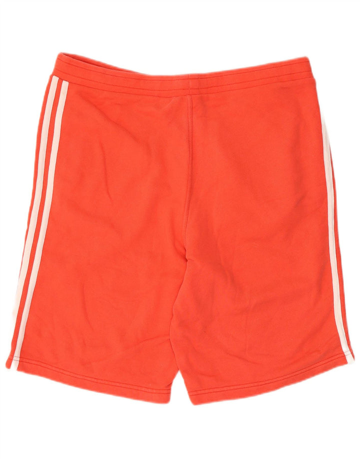 Męskie spodenki sportowe Adidas, duże, czerwone, bawełniane