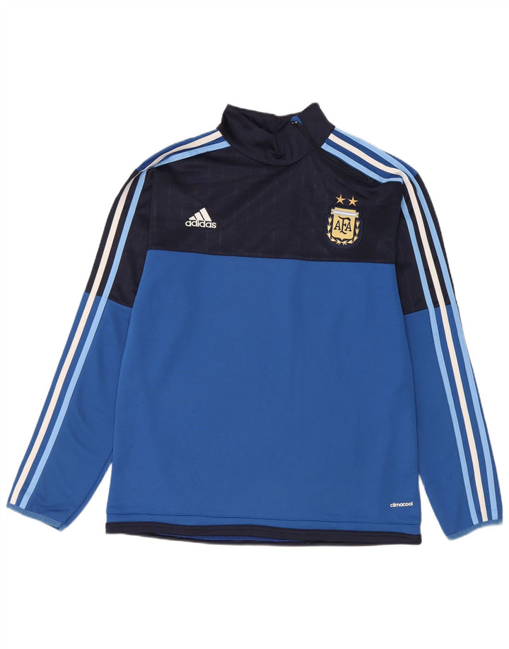 Adidas Męskie Climacool Graphic Pullover Dres Top Duży Niebieski Kolorblok
