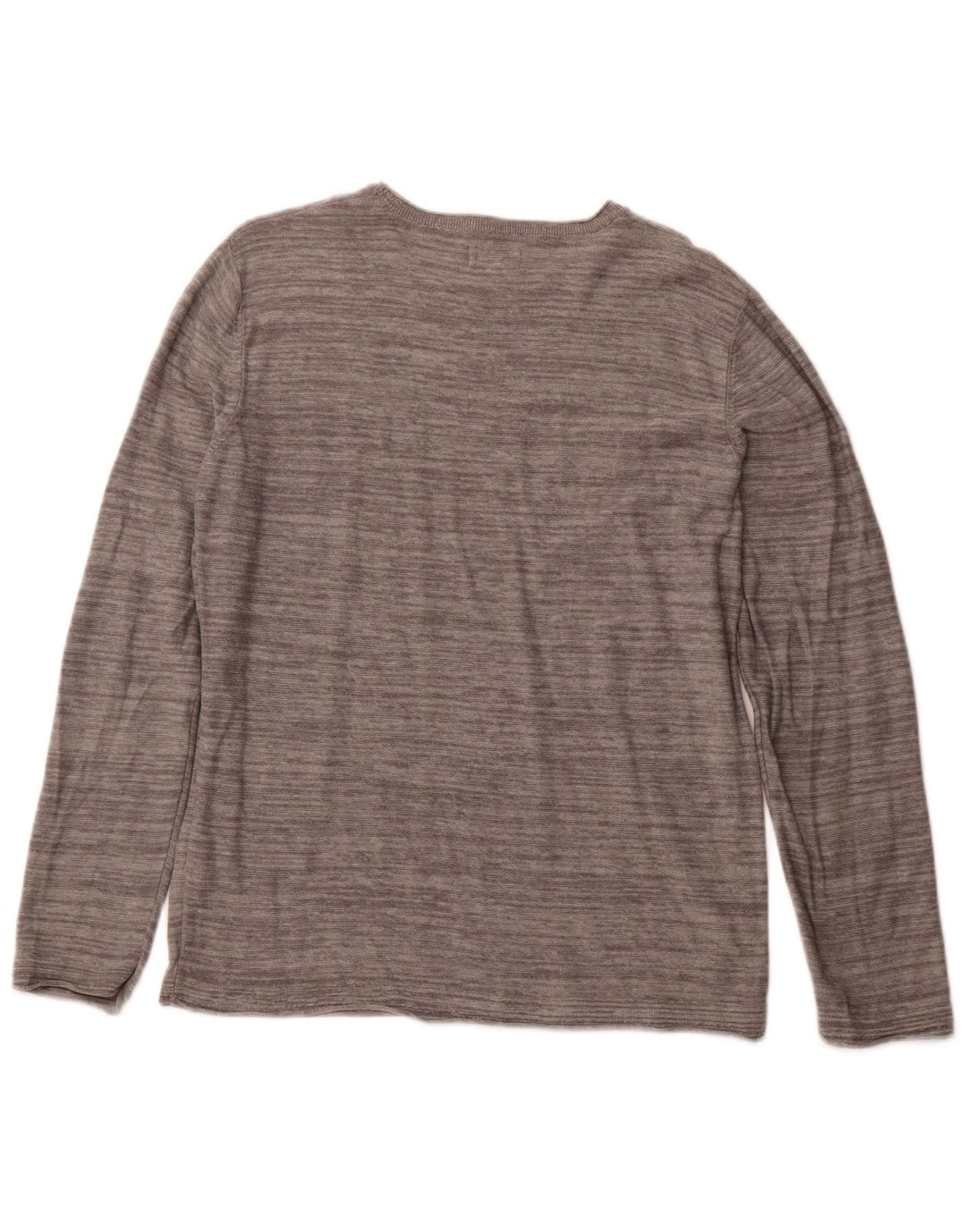Męski top JACK & JONES z długim rękawem, duży, szary, bawełniany