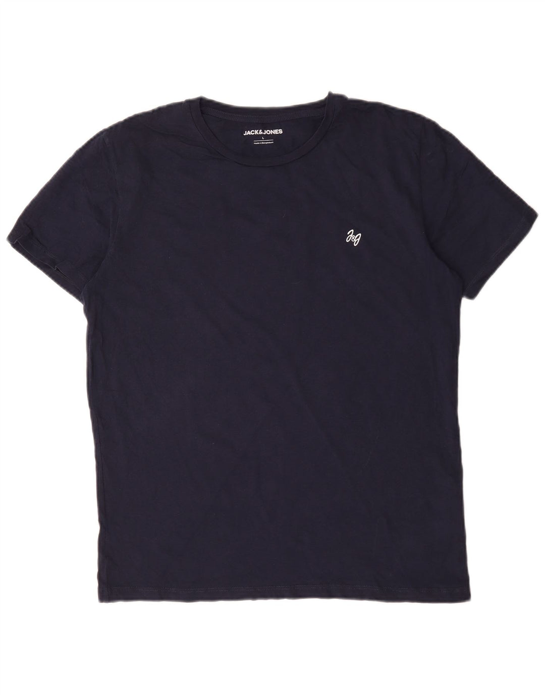 T-shirt męski Jack & Jones, duży, granatowy, bawełniany
