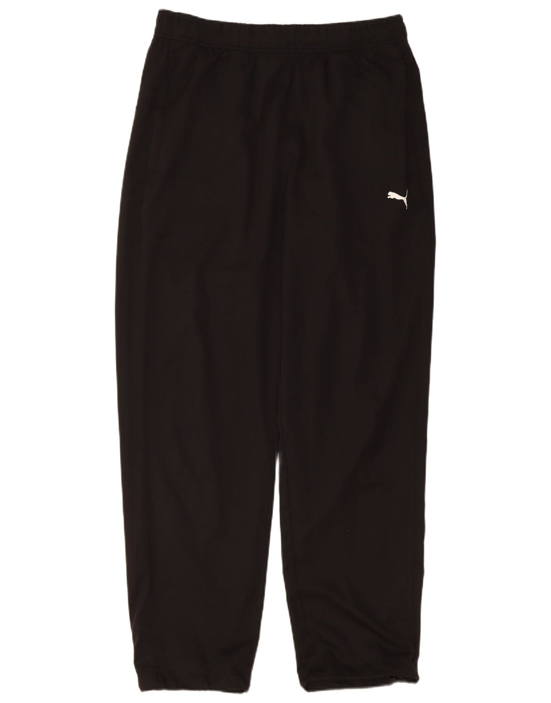PUMA Mens Tracksuit Trousers Large Black Polyester