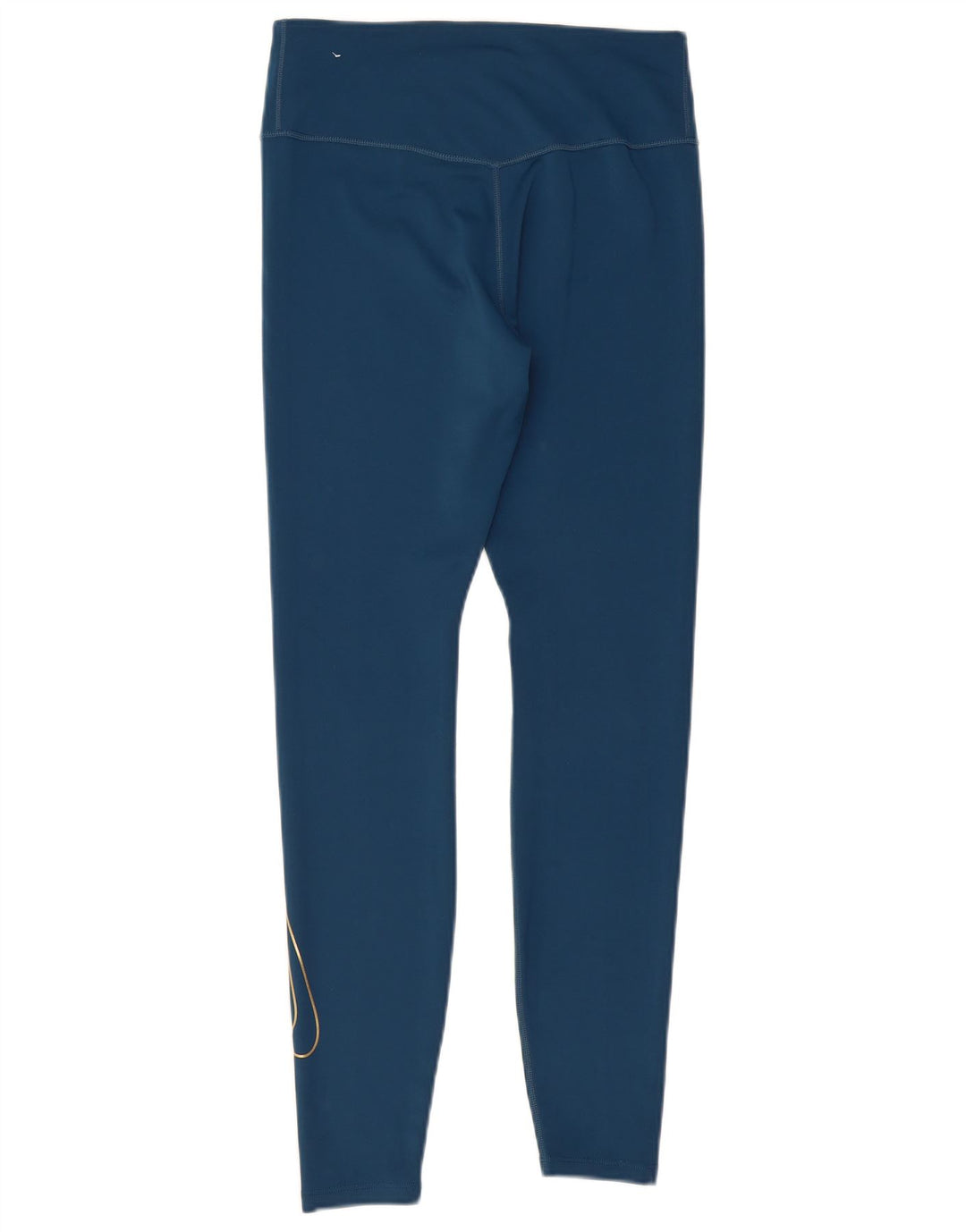 Damskie legginsy Nike Dri Fit Graphic UK 12, średni niebieski, poliester