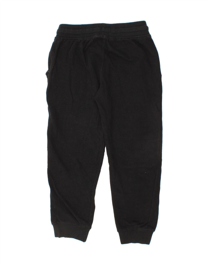 LEE Boys Tracksuit Trousers Joggers 7-8 Years Small Black Cotton Vintage Lee and Second-Hand Lee from Messina Hembry 