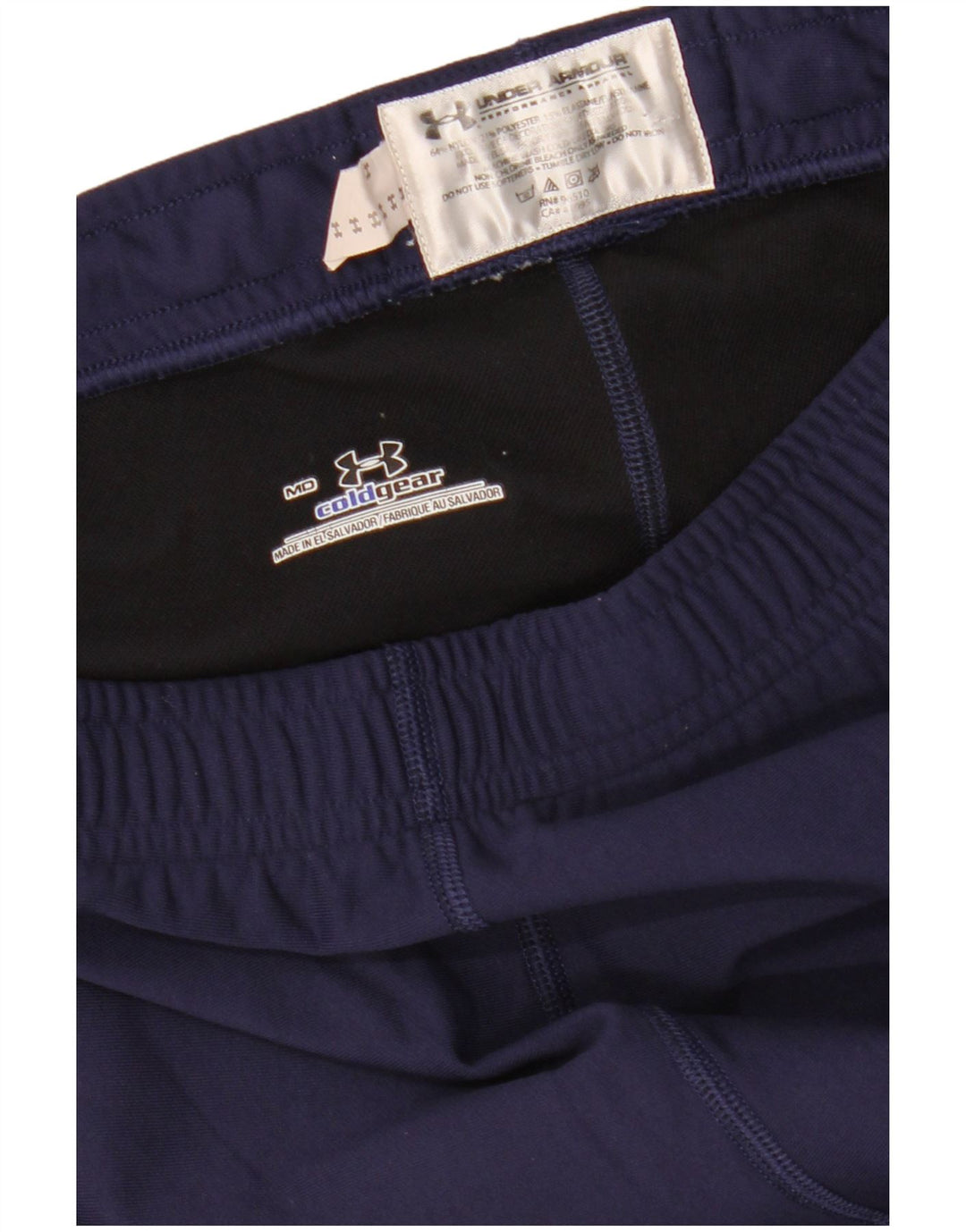 Damskie legginsy UNDER ARMOUR Cold Gear UK 12, średni granat