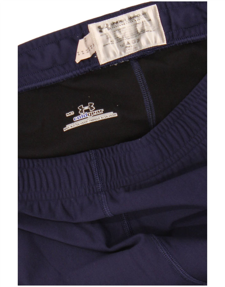 Damskie legginsy UNDER ARMOUR Cold Gear UK 12, średni granat