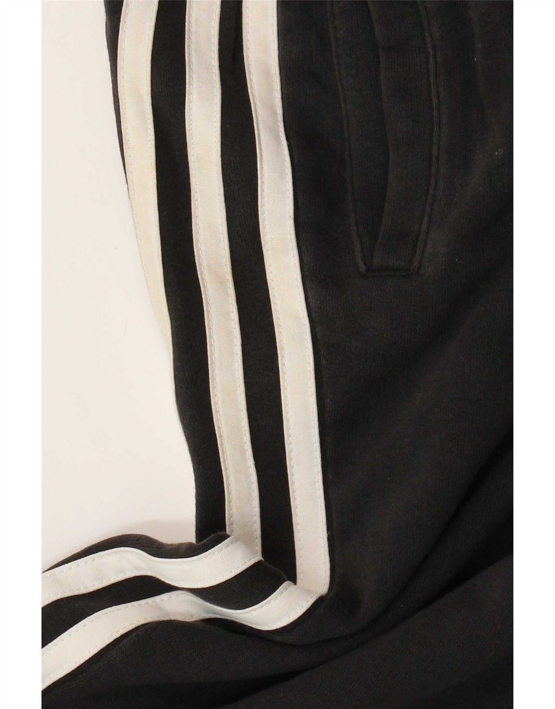 Adidas Męskie Spodnie Dresowe Joggery Małe Czarne Bawełniane