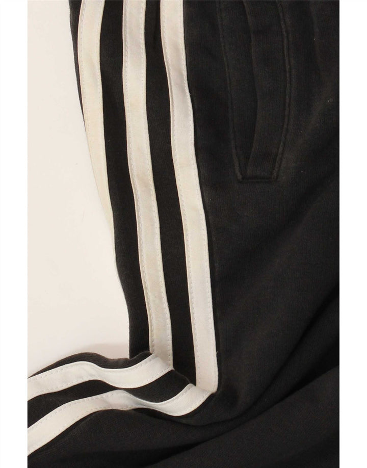 Adidas Męskie Spodnie Dresowe Joggery Małe Czarne Bawełniane