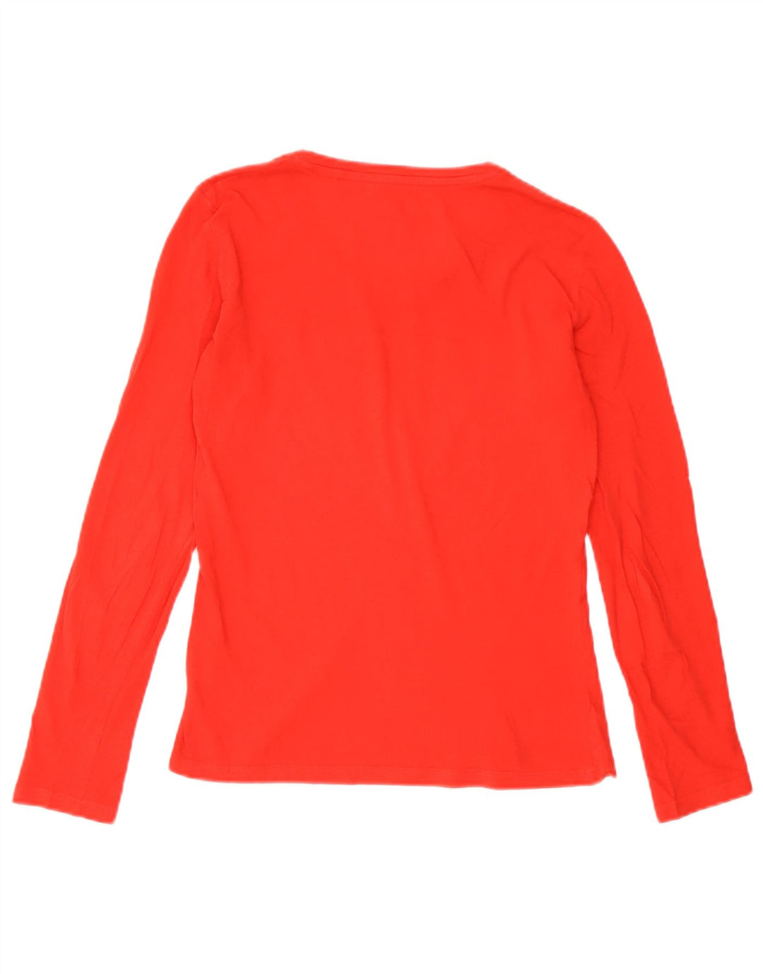 Damski top graficzny Guess z długim rękawem, UK 6 XS, czerwony