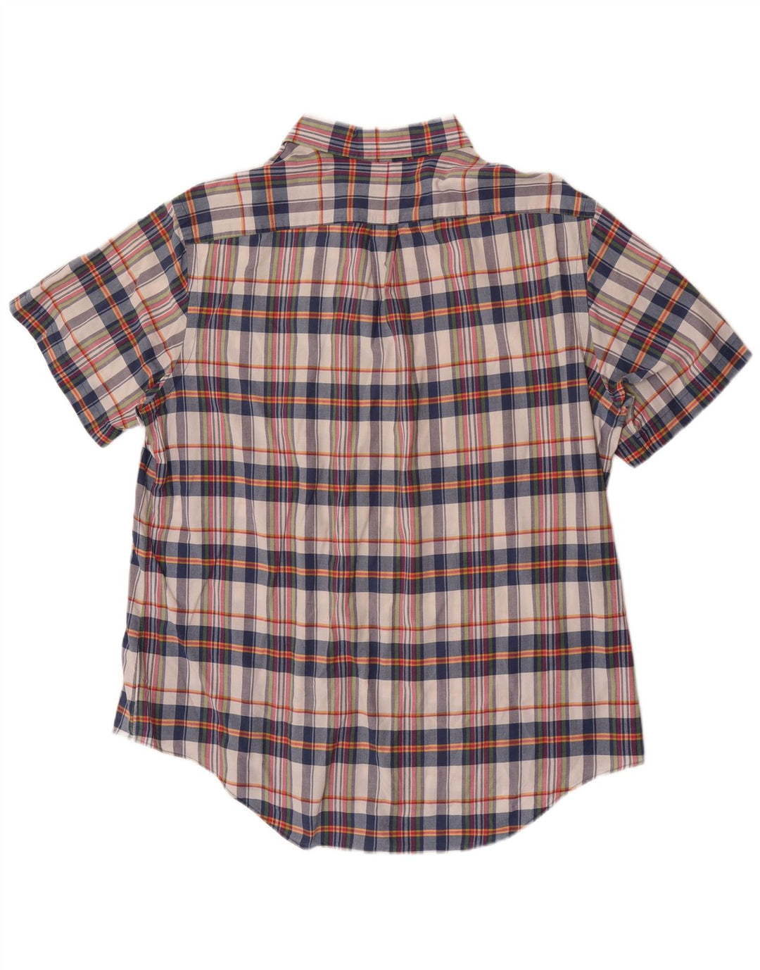 Męska koszulka Polo Ralph Lauren z krótkim rękawem 2XL, wielobarwna, bawełniana krata