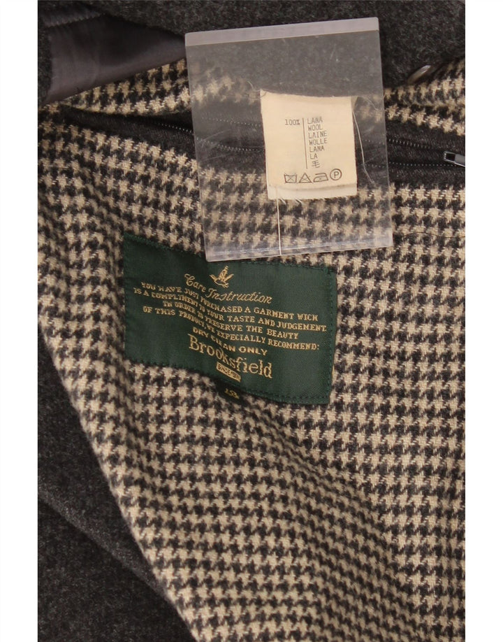 BROOKSFIELD Womens Overcoat EU 48 2XL Black Wool