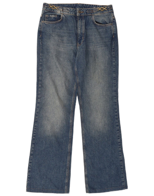Damskie jeansy Bootcut Massimo Dutti z wysokim stanem EU 40 Medium W30 L31 Niebieskie