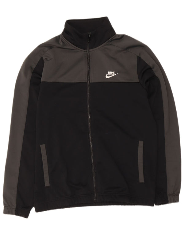 Męska bluza dresowa Nike, średnia czarna, z blokami kolorów