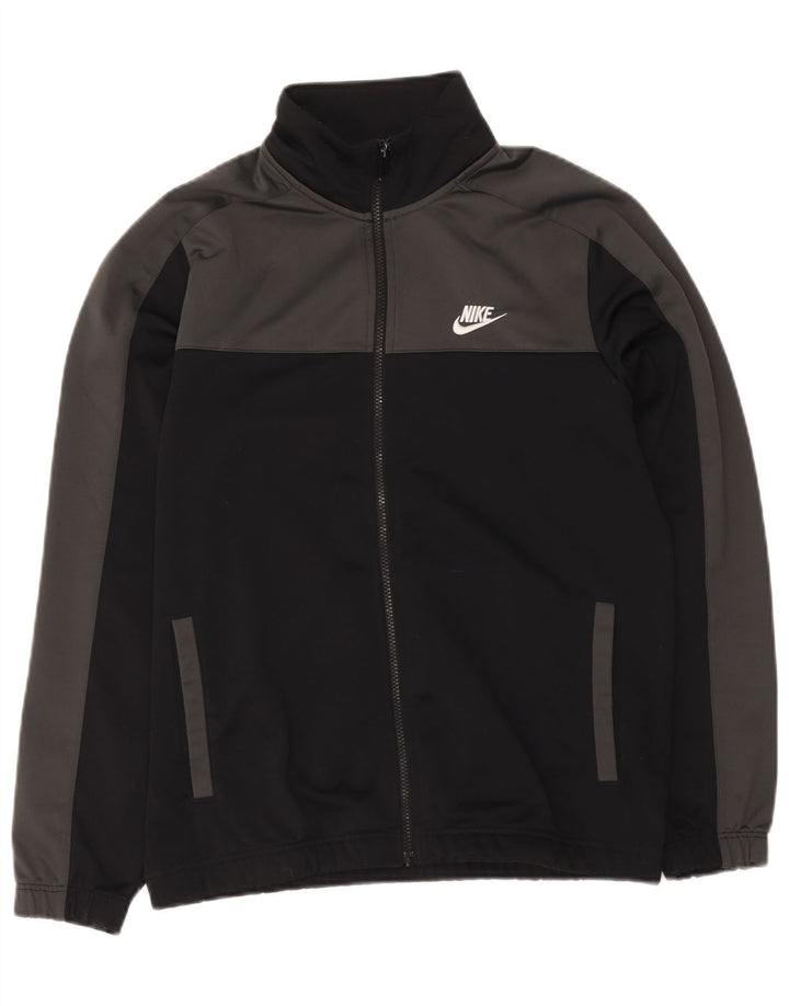 Męska bluza dresowa Nike, średnia czarna, z blokami kolorów
