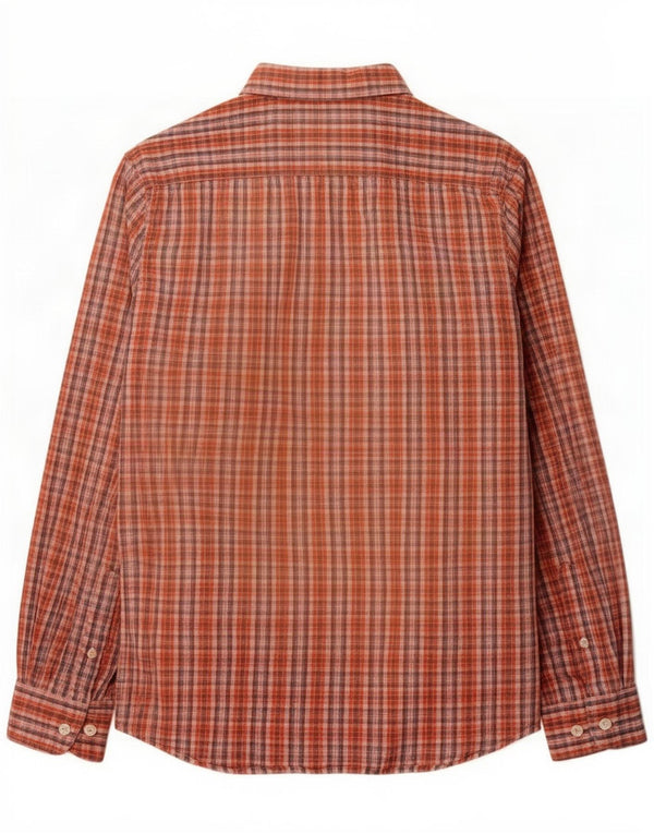 Carrera Mens Regular Fit Shirt Large Red Check