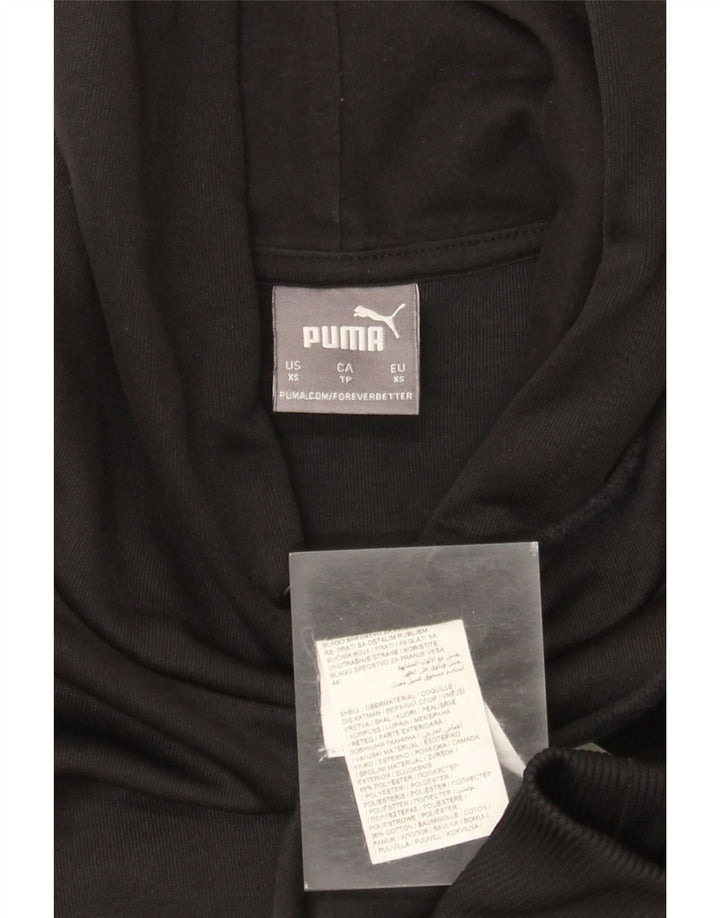 Męska bluza z kapturem Puma z grafiką XS, czarny poliester