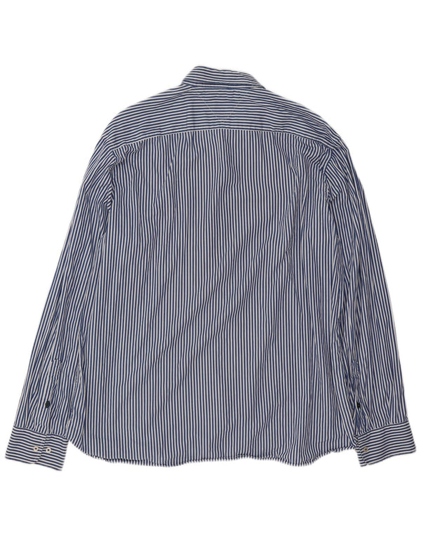 Męska koszula o dopasowanym kroju Tommy Hilfiger 2XL, bawełniana w niebieskie paski