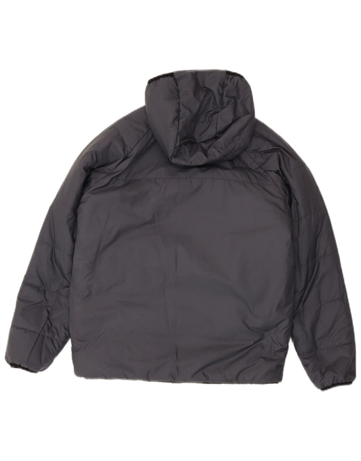Dwustronna ocieplana kurtka chłopięca z kapturem The North Face 11-12 lat, szara