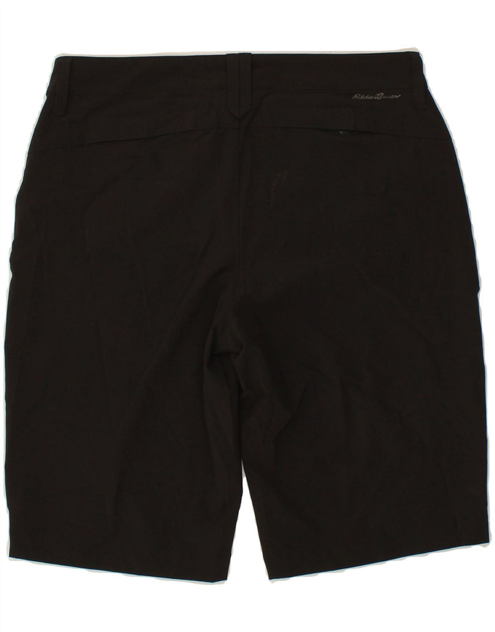EDDIE BAUER Womens Casual Shorts US 4 Small W28 Black Polyester Vintage Eddie Bauer and Second-Hand Eddie Bauer from Messina Hembry 