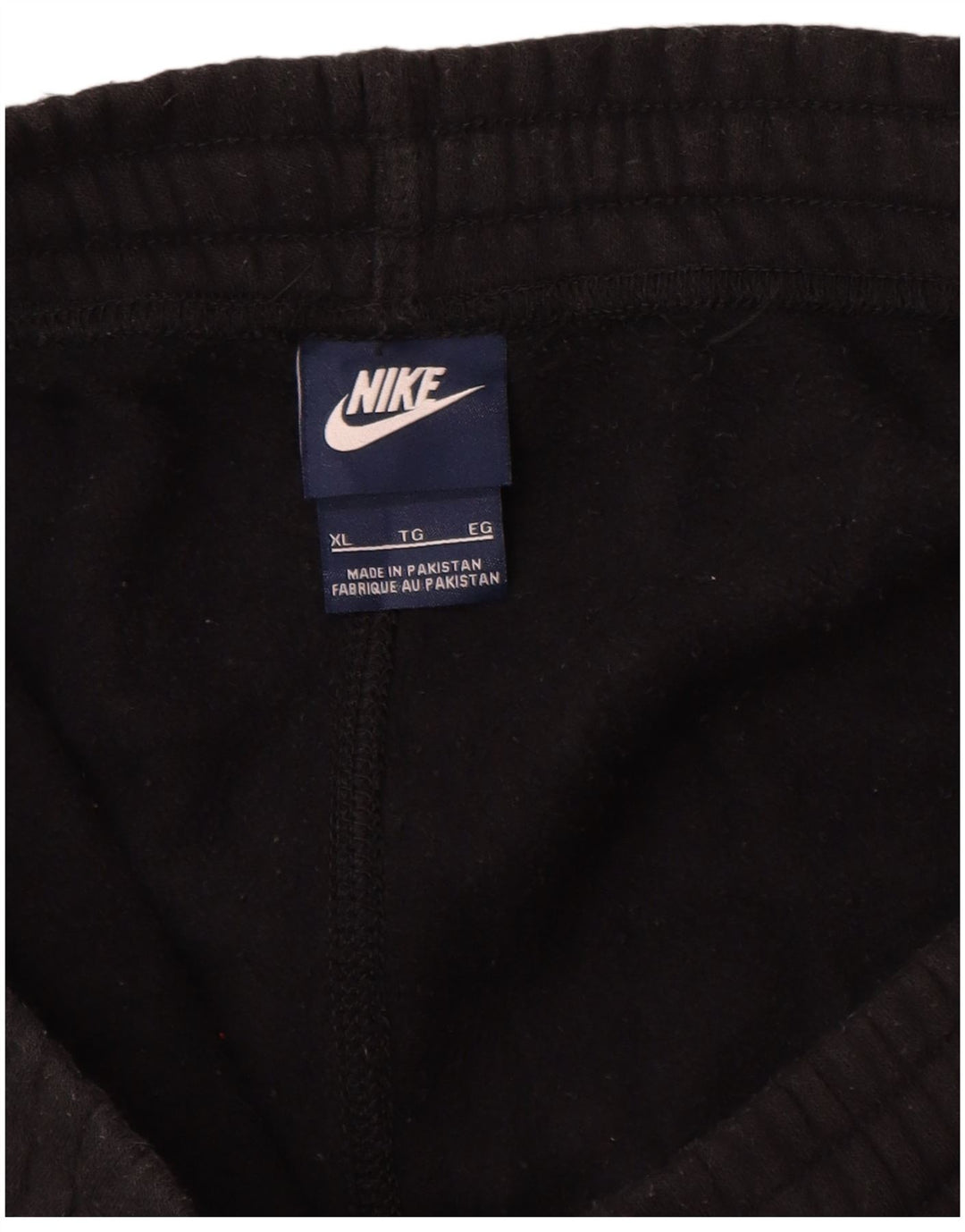 Męskie spodnie dresowe Nike XL, czarne, bawełniane