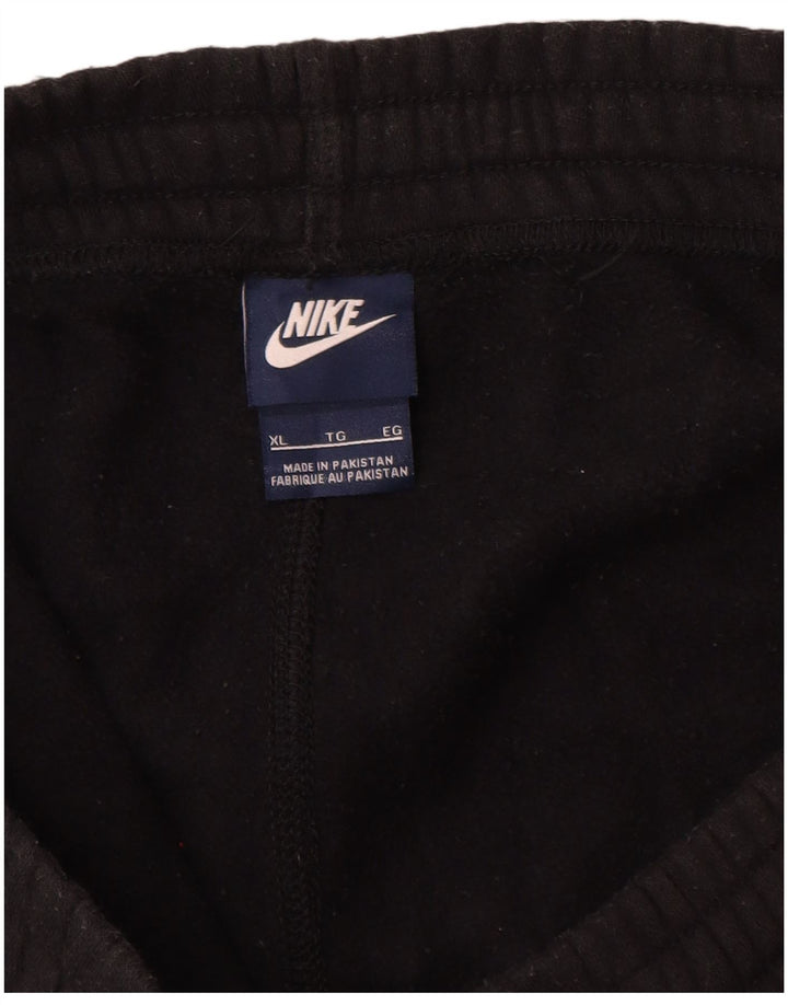 Męskie spodnie dresowe Nike XL, czarne, bawełniane