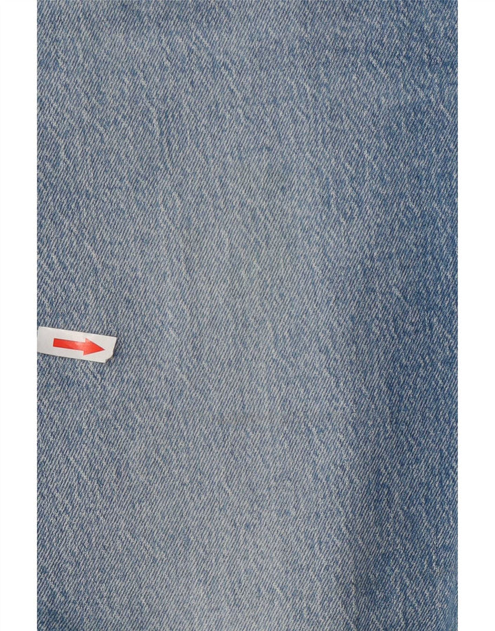 Męskie jeansy Levi's 501 Straight W32 L30 Niebieskie bawełniane