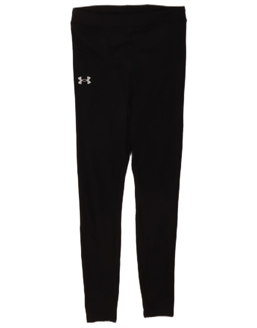 Legginsy damskie Under Armour, średnie, czarne, poliestrowe, sportowe