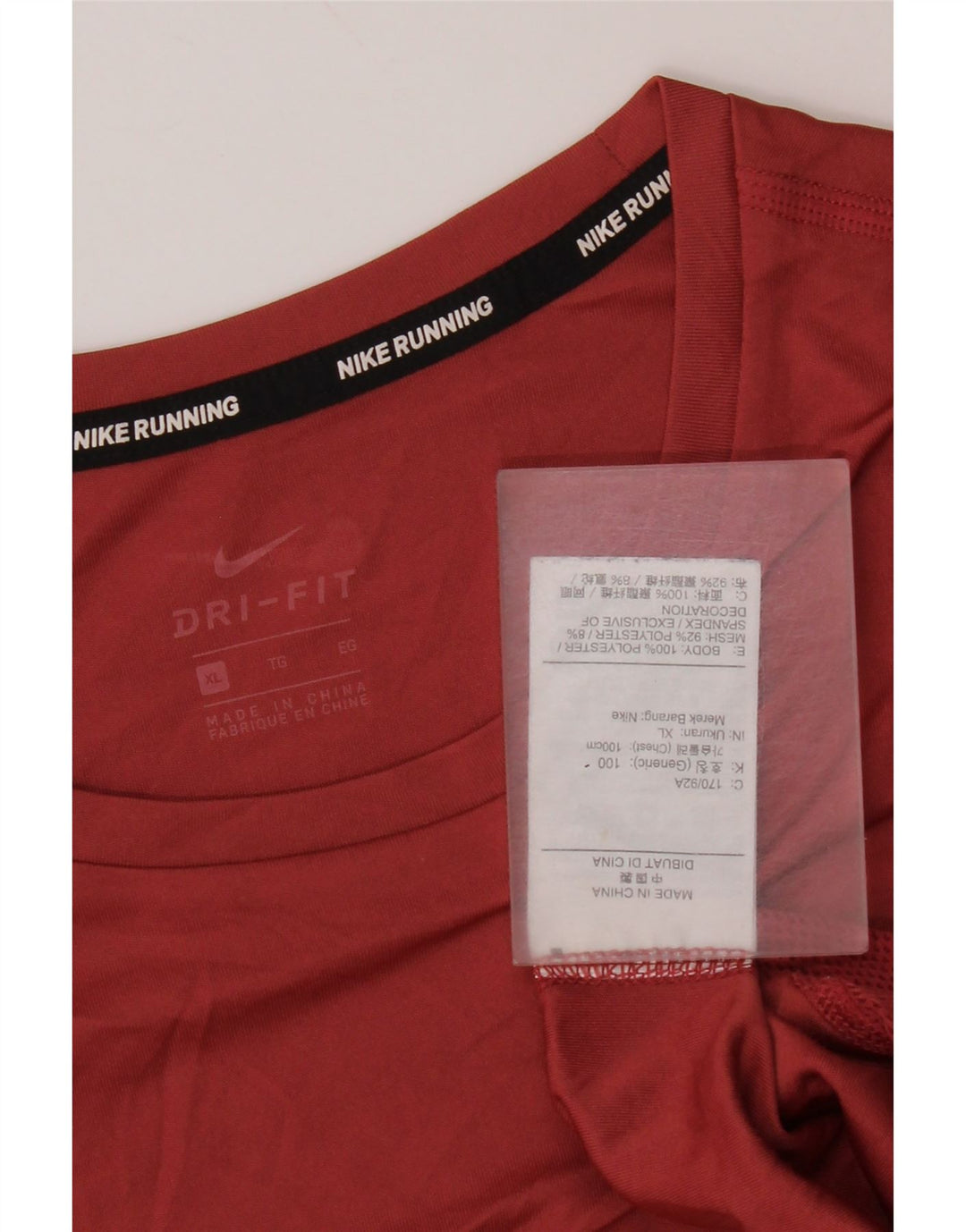 Damska koszulka Nike Dri Fit Top UK 18 XL Różowy poliester