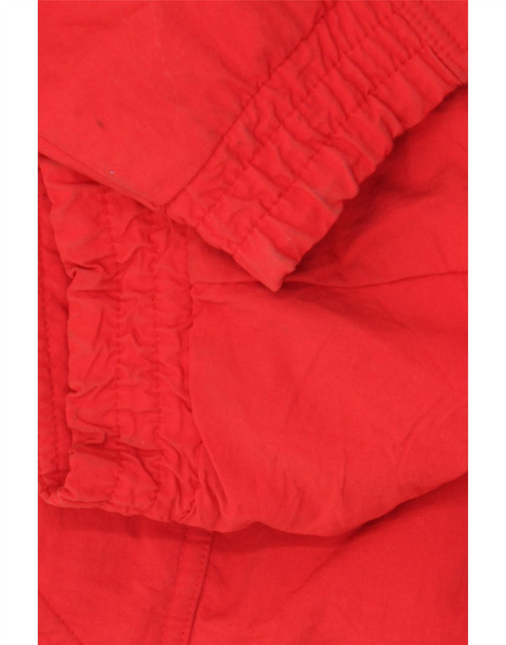 Męska ocieplana kurtka Eddie Bauer UK 42 XL, czerwona bawełna