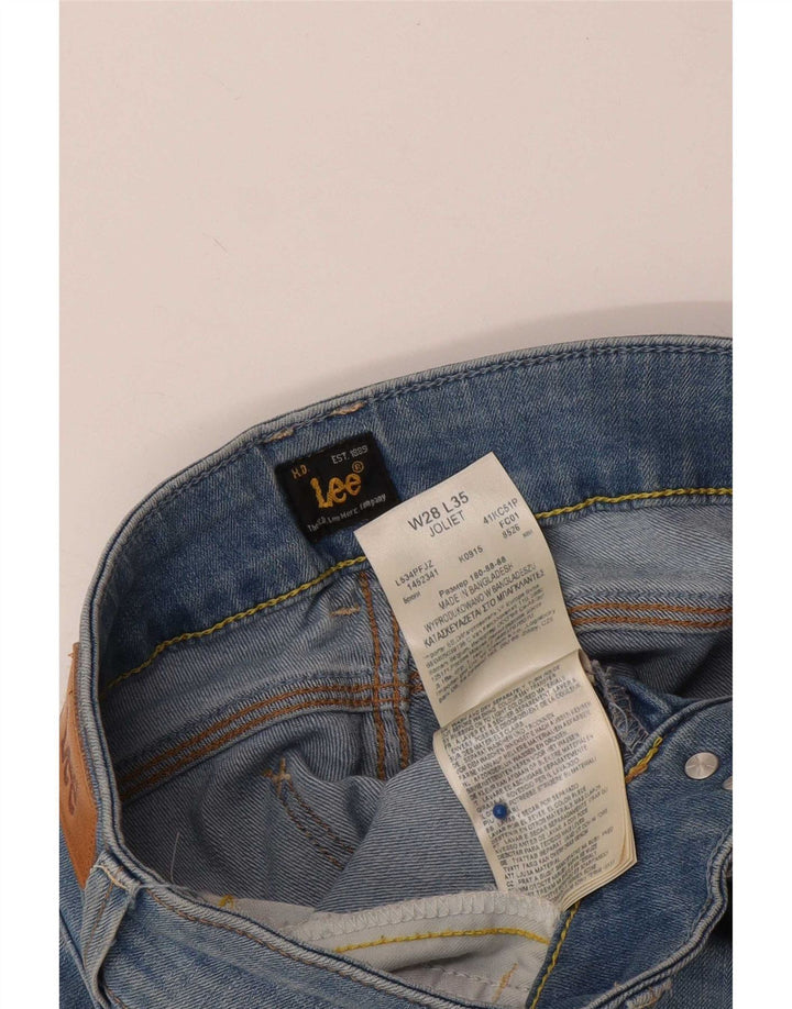 Damskie jeansy Lee Joliet Bootcut W28 L27 Niebieskie bawełniane