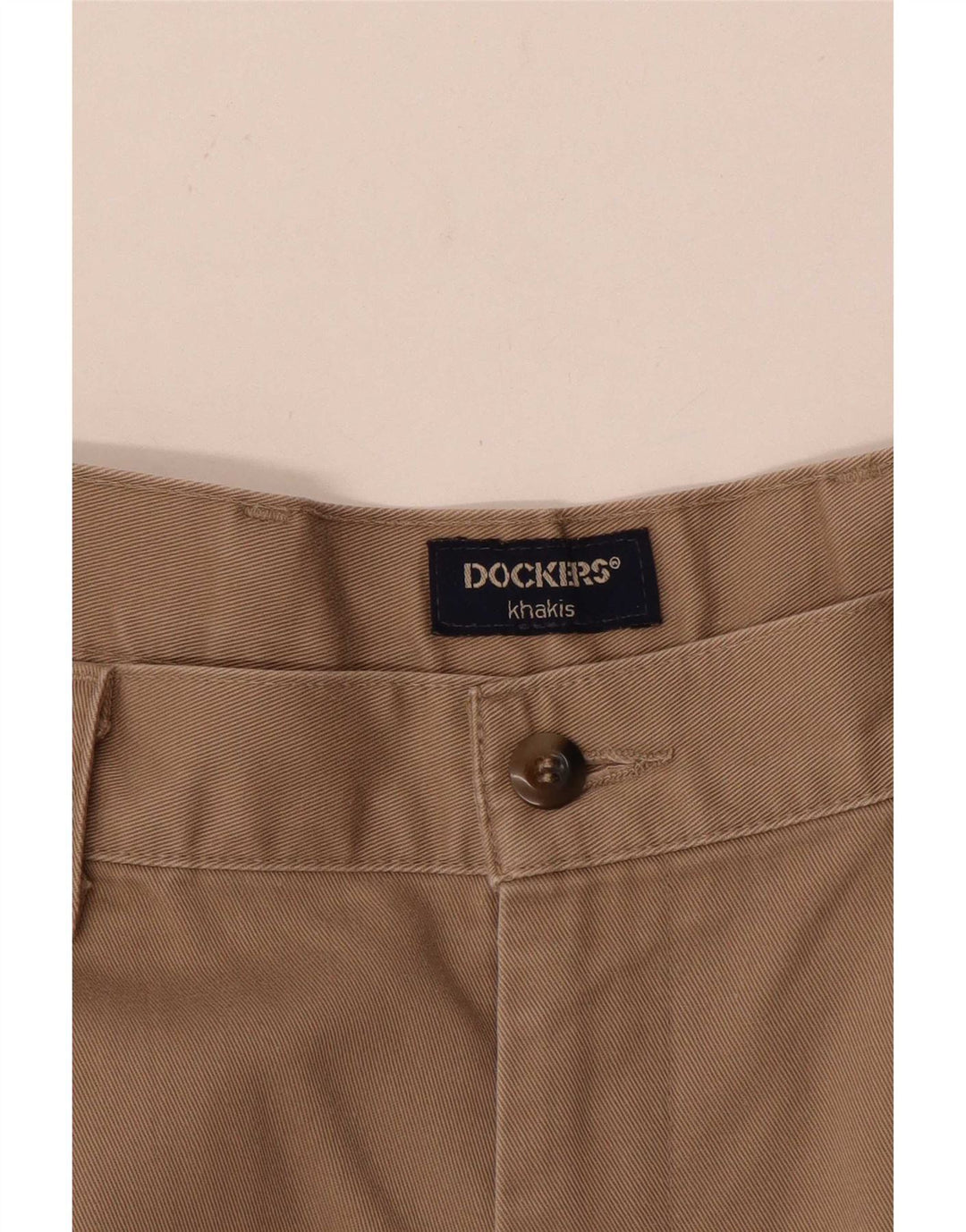 Męskie spodnie chino w kolorze khaki Dockers W34 L30 beżowe