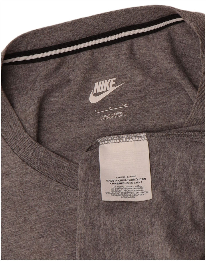 Męska kamizelka Nike, mała, szara, nakrapiana, modalna