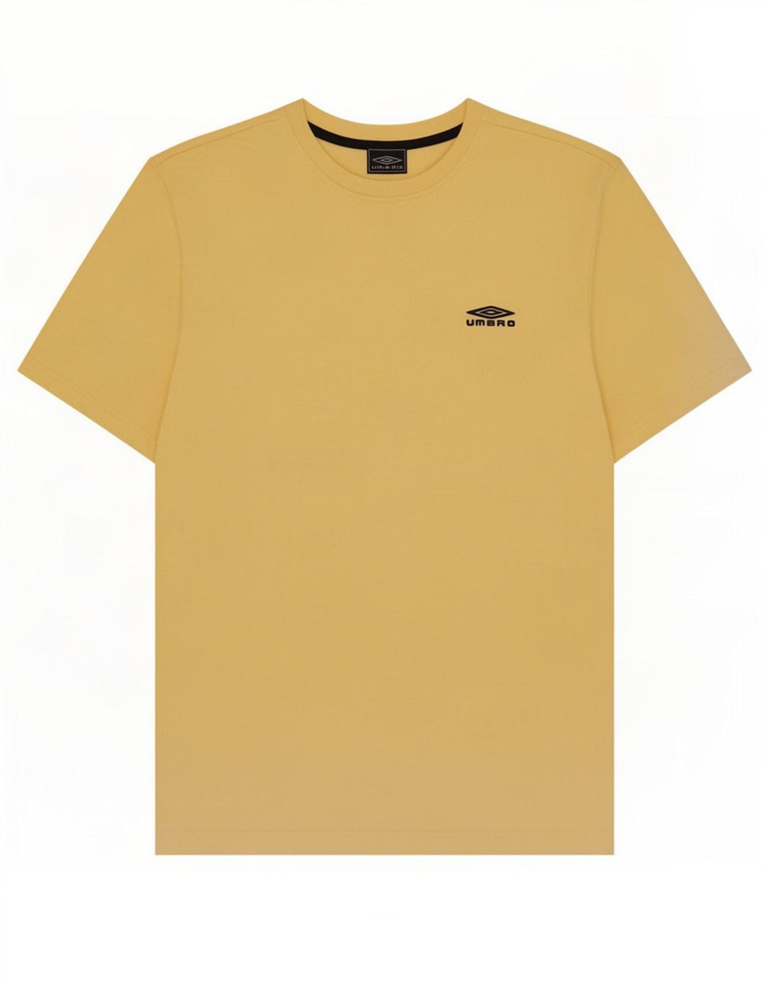 T-shirt męski Umbro, średni żółty poliester