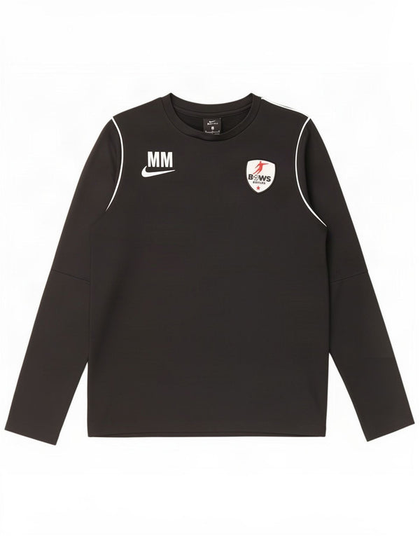 Chłopięca koszulka Nike Bows Soccer Graphic z długim rękawem 13-14 lat XL, czarna