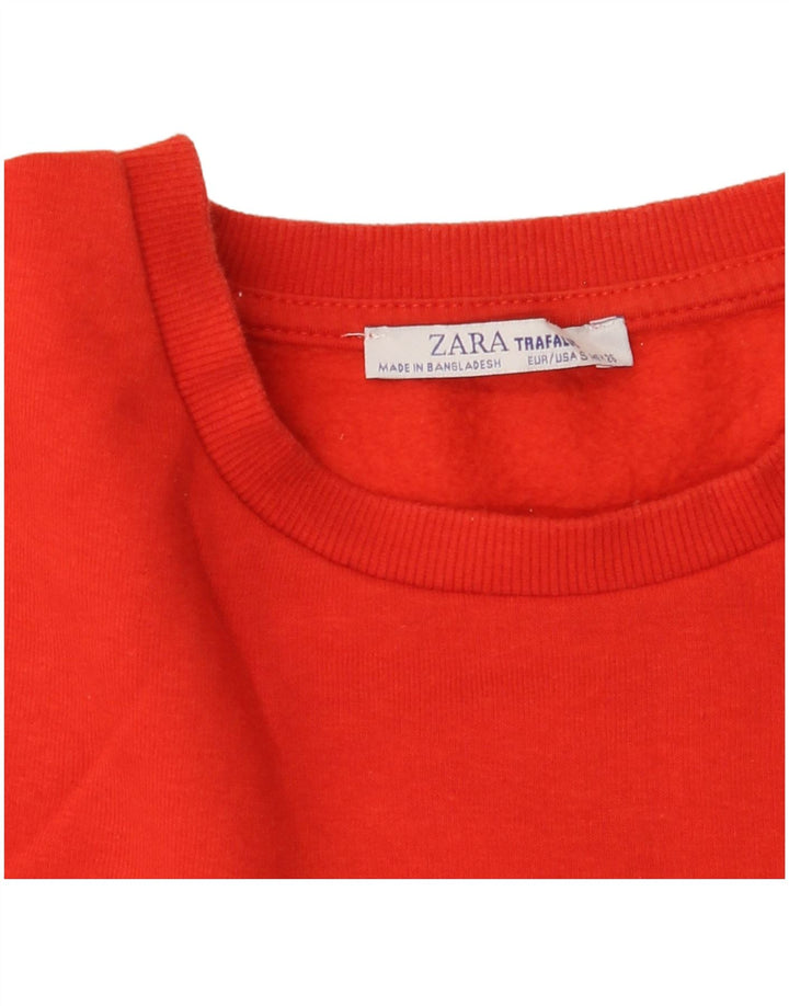 Sweter damski ZARA UK 10 Small Red