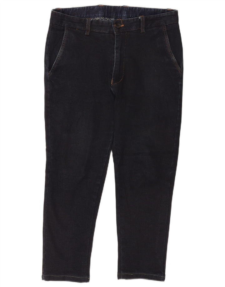 Męskie jeansy Capri Tommy Hilfiger W34 L22 granatowe