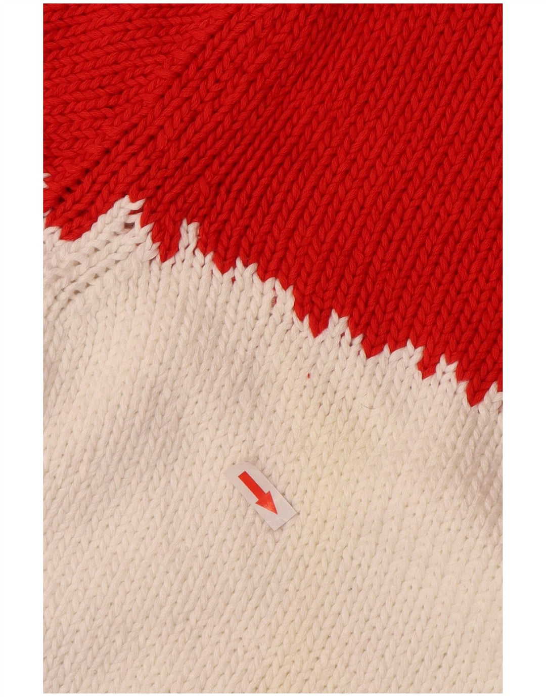 Damski sweter z okrągłym dekoltem BENETTON UK 14, średni, wielokolorowy