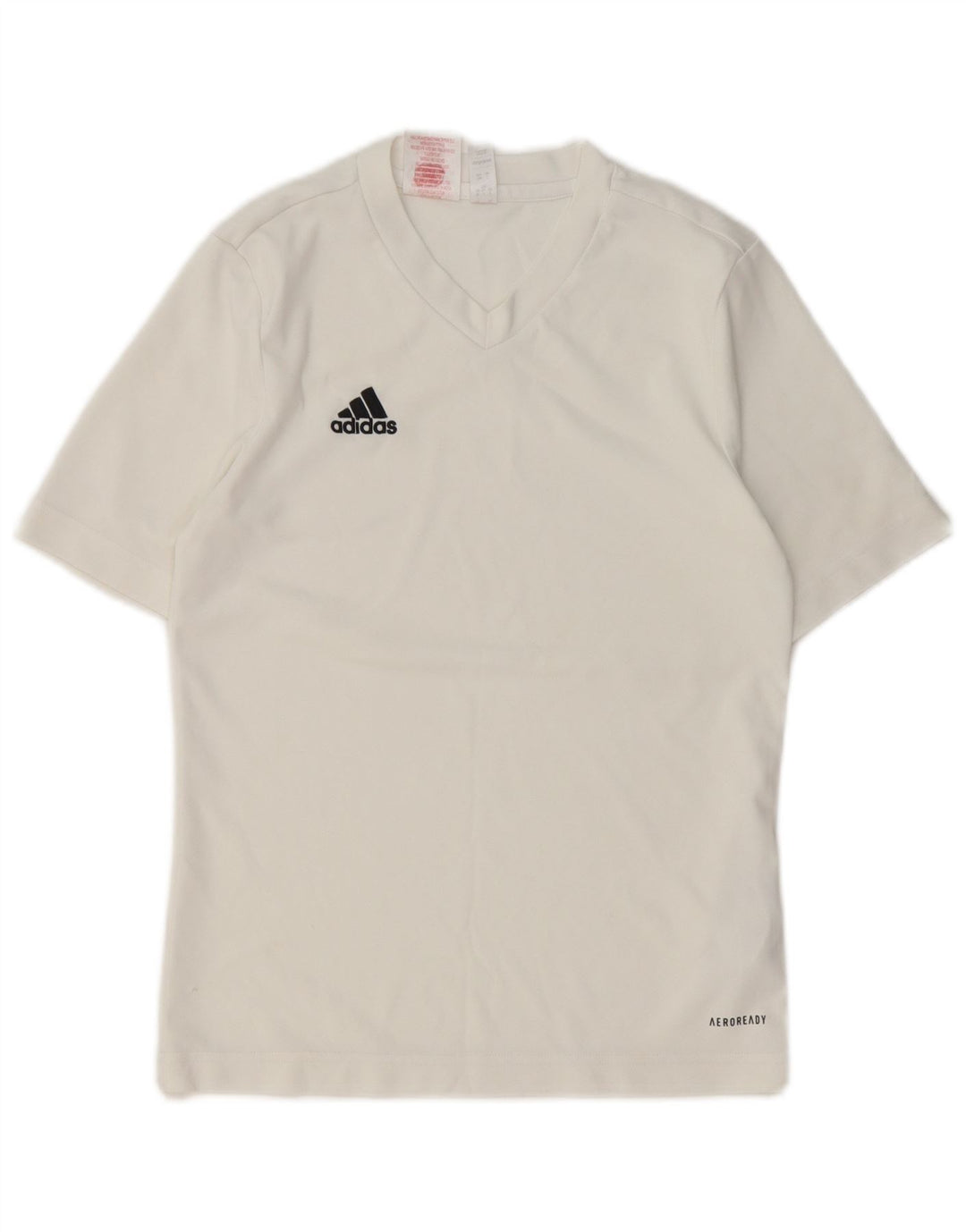 Chłopięca koszulka Adidas Aeroready Top 11-12 lat, biały poliester