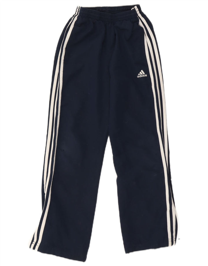 Spodnie dresowe chłopięce Adidas 9-10 lat, granatowe, poliestrowe