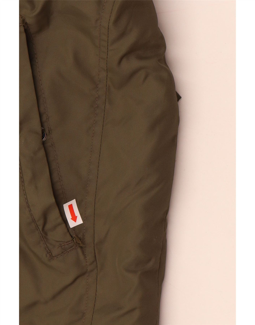 Męska kurtka bomberka ZARA UK 38, średni nylon w kolorze khaki