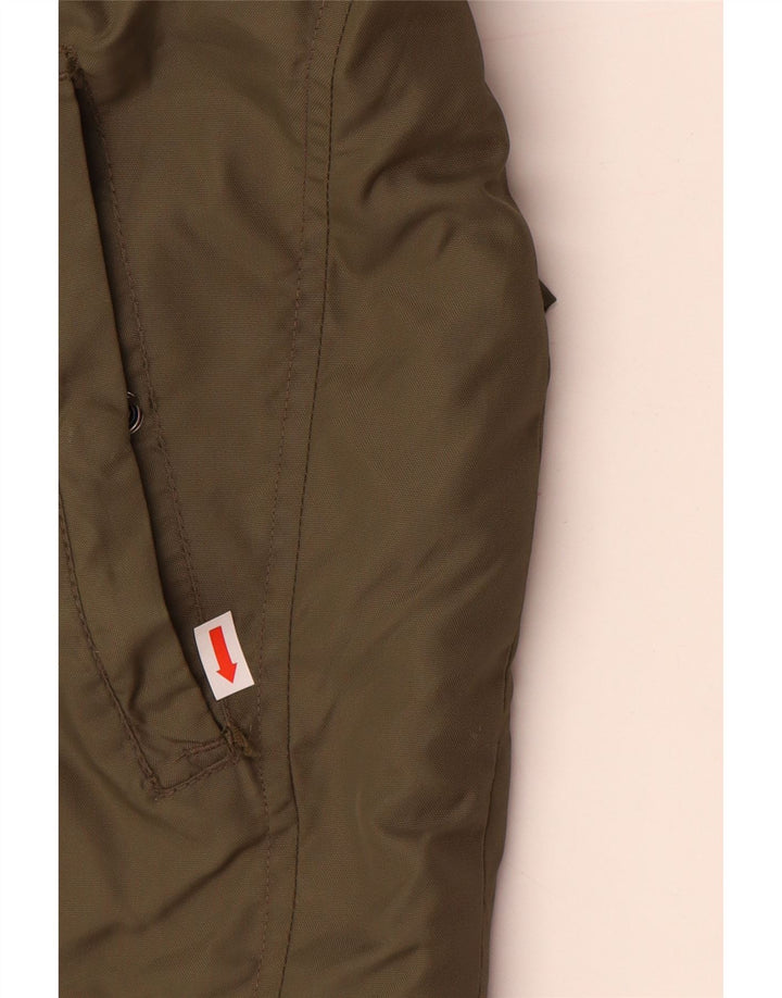 Męska kurtka bomberka ZARA UK 38, średni nylon w kolorze khaki