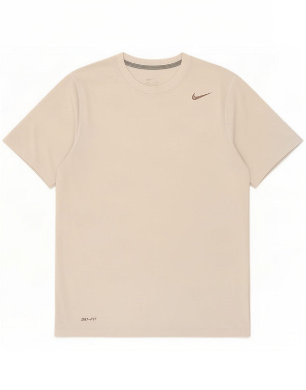 Męski T-shirt Nike Dri Fit Top Średni Szary Poliester