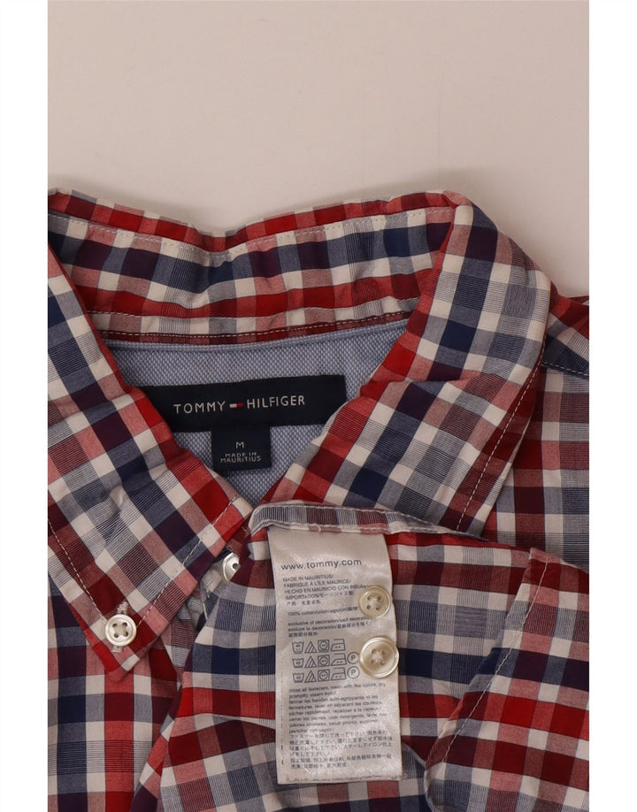 Koszula męska Tommy Hilfiger, średnia, wielokolorowa bawełniana kratka