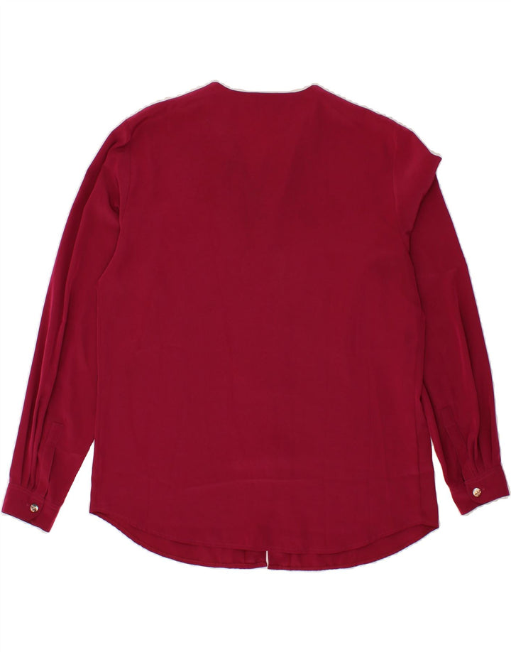 MARIO PUCCI CECCONI Womens Shirt Blouse IT 48 XL Pink Polyester Vintage Mario Pucci Cecconi and Second-Hand Mario Pucci Cecconi from Messina Hembry 