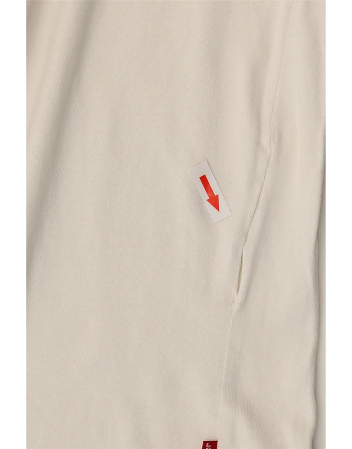 Męski T-shirt z grafiką Levi's, duży, biały