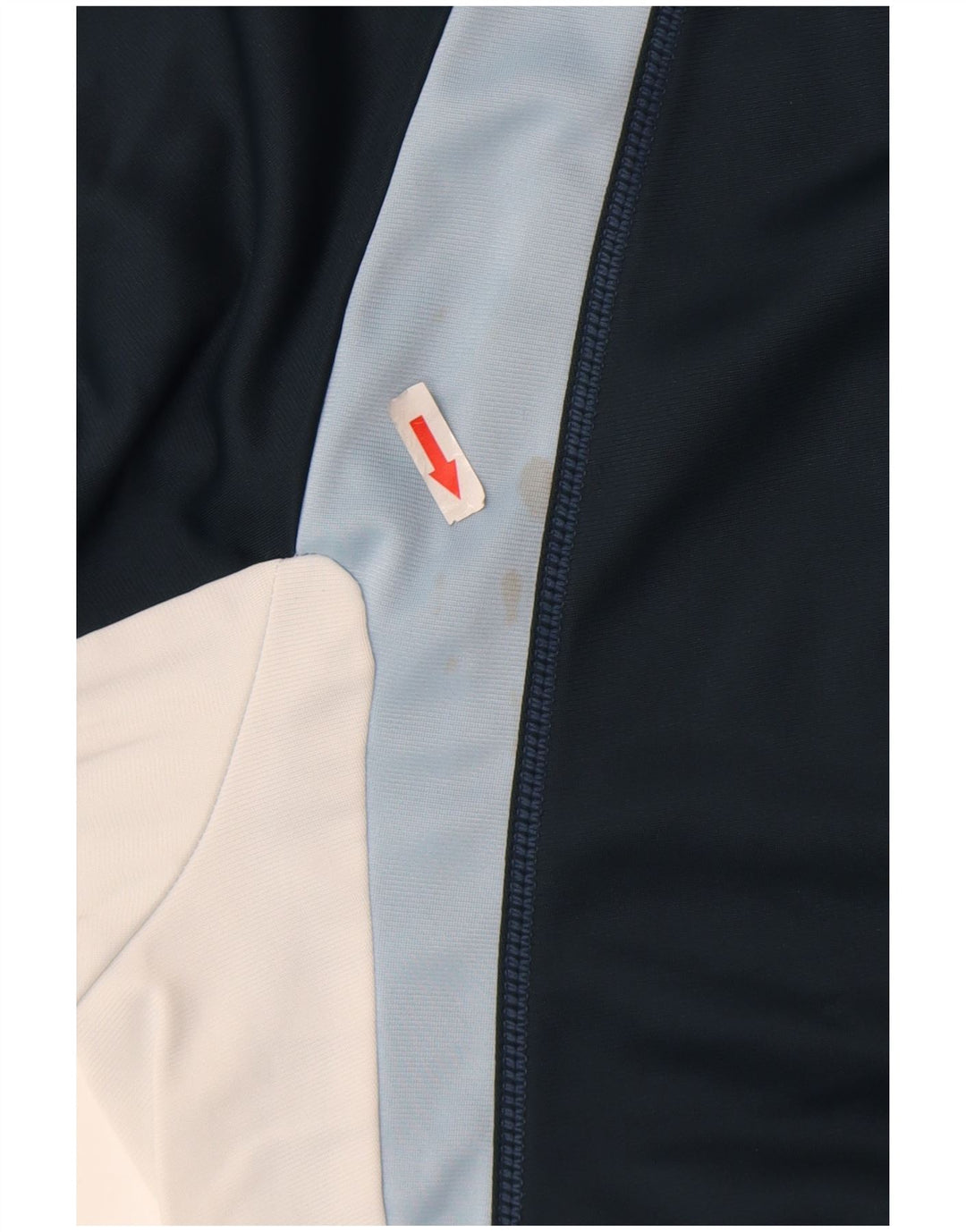 Męski dres Lotto, duży, granatowy, z blokami kolorów, poliester