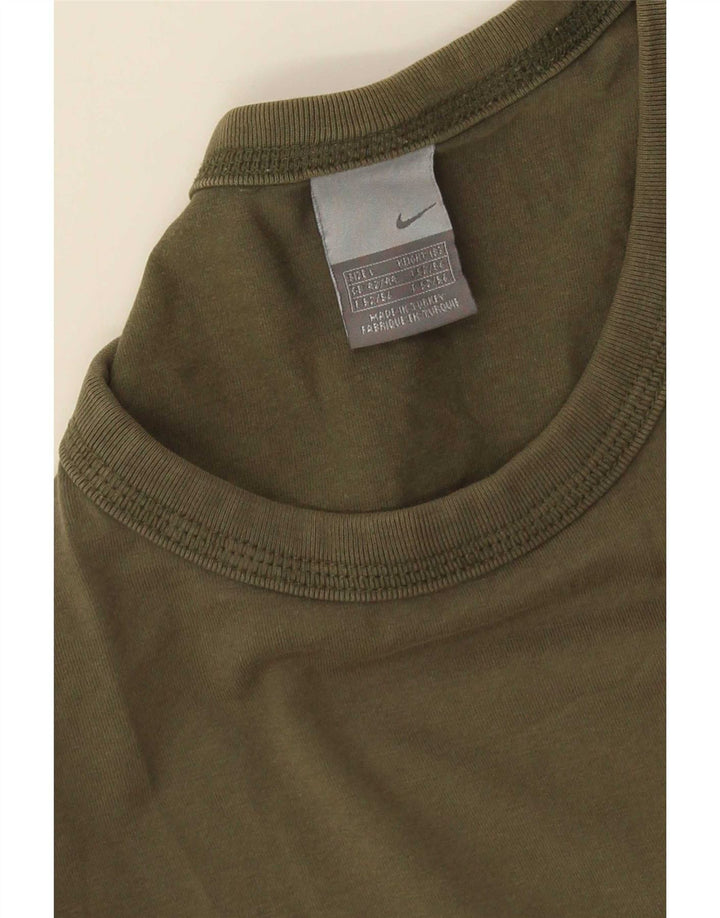 Męska koszulka z kamizelką Nike, UK 42/44, duża, khaki