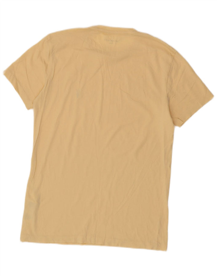T-shirt męski All Saints, mały, żółty, bawełniany